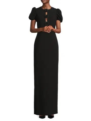 Likely Women's Drop 11 Griffen Crystal-Embellished Rosette Gown | Thumbnail 2