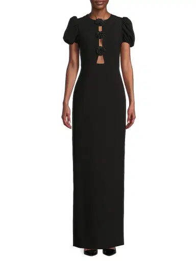Likely Women's Drop 11 Griffen Crystal-Embellished Rosette Gown | Thumbnail 3