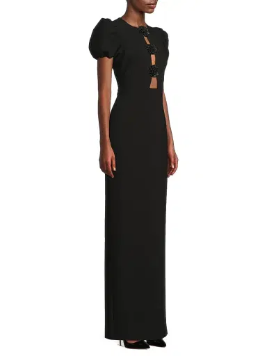 Likely Women's Drop 11 Griffen Crystal-Embellished Rosette Gown | Thumbnail 4