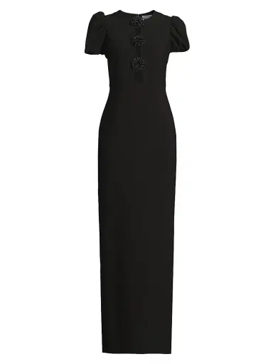 Likely Women's Drop 11 Griffen Crystal-Embellished Rosette Gown | Thumbnail 1