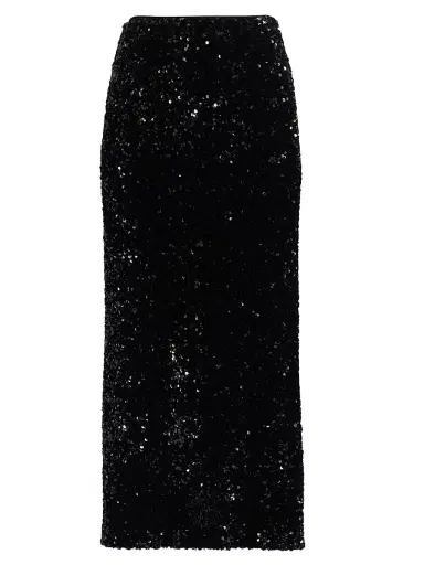 Vince Women's Sequin Velvet Column Maxi Skirt | Thumbnail 1