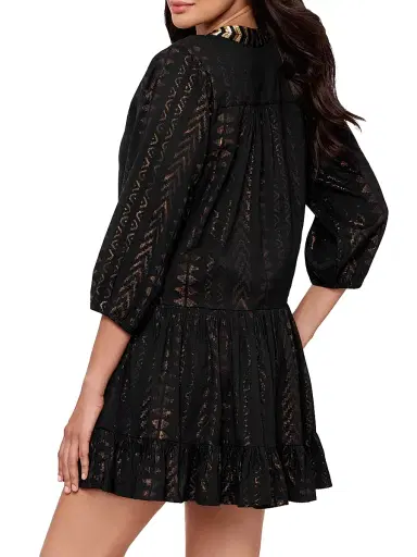 Miraclesuit Swim Women's Beach Etc. Cotton-Blend Jacquard Minidress | Thumbnail 2
