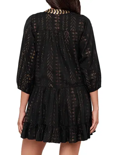 Miraclesuit Swim Women's Beach Etc. Cotton-Blend Jacquard Minidress | Thumbnail 4