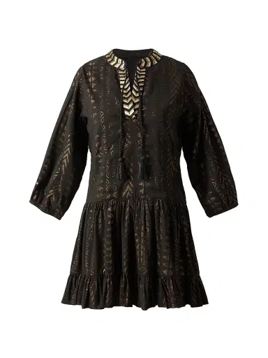 Miraclesuit Swim Women's Beach Etc. Cotton-Blend Jacquard Minidress | Thumbnail 1
