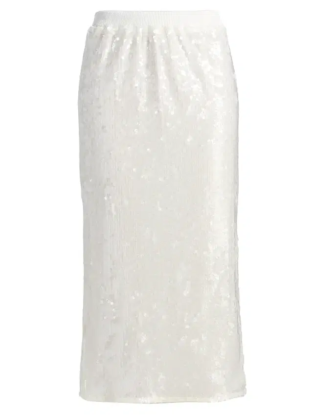Ramy Brook Women's Annita Sequined Midi-Skirt - Winter White Sequin