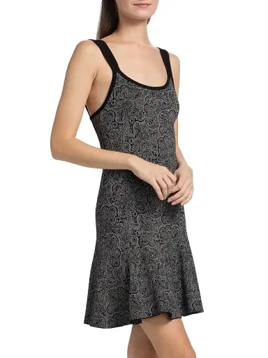 Ramy Brook Women's Lidia Metallic Knit Minidress | Thumbnail 4