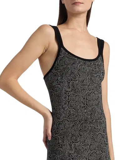 Ramy Brook Women's Lidia Metallic Knit Minidress | Thumbnail 6