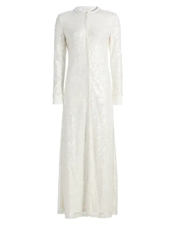 Ramy Brook Women's Oriana Sequined Convertible Duster - Winter White Sequin