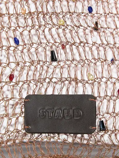 Staud Women's Jewel Bucket Wired Tote Bag | Thumbnail 4 Staud Women's Jewel Bucket Wired Tote Bag | Thumbnail 4