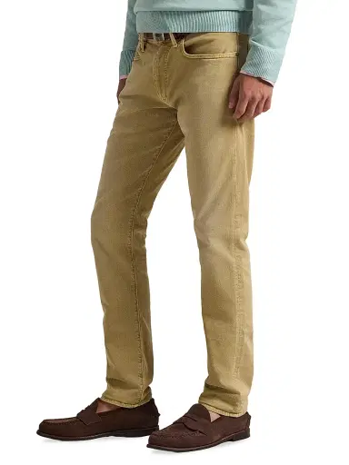 Polo Ralph Lauren Men's Sullivan Slim-Fit Straight-Leg Jeans - Hillstone Classic Camel | Thumbnail 4 Polo Ralph Lauren Men's Sullivan Slim-Fit Straight-Leg Jeans - Hillstone Classic Camel | Thumbnail 4