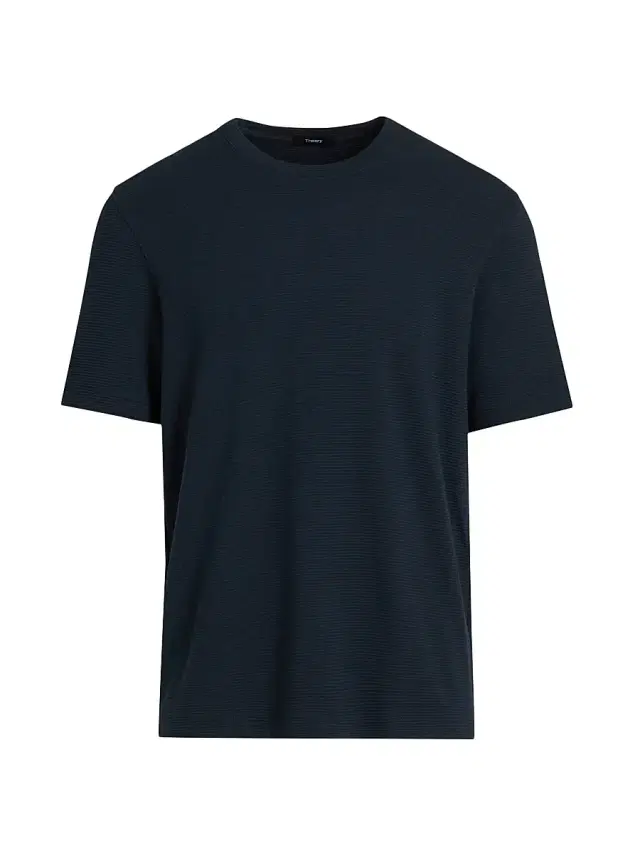 Men's Delroy Cotton-Blend T-Shirt - Baltic