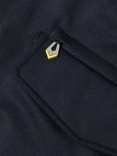 Sartorio Napoli Men's Tugai Cashmere Jacket - Navy Blue | Thumbnail 6