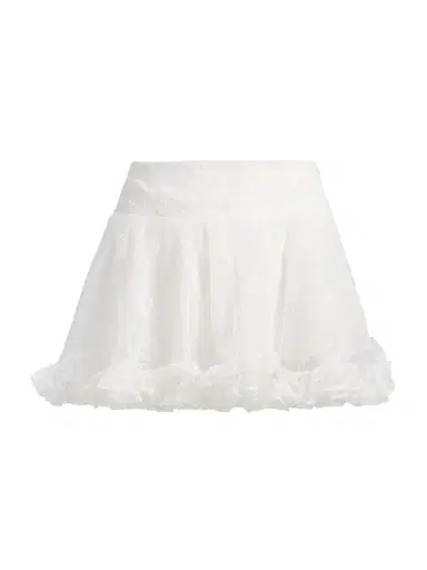 Aknvas Women's Kirsten Floral Lace Skort - Ivory - Size 12 | Thumbnail 1 Aknvas Women's Kirsten Floral Lace Skort - Ivory - Size 12 | Thumbnail 1