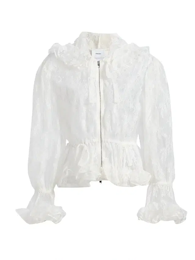 AKNVAS Women's Elisa Floral Lace Hooded Jacket -