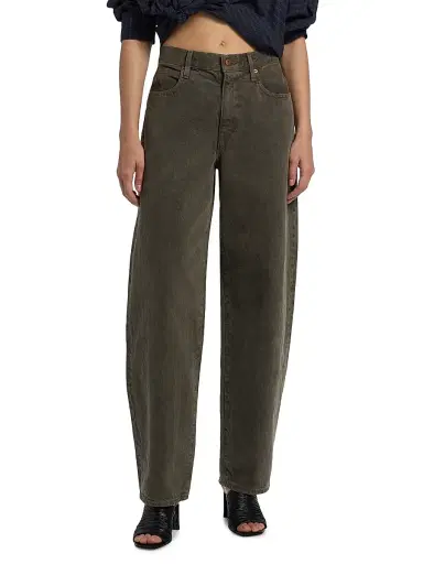 SLVRLAKE Women's Ella Barrel-Leg Jeans | Thumbnail 3