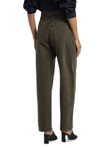 SLVRLAKE Women's Ella Barrel-Leg Jeans | Thumbnail 5