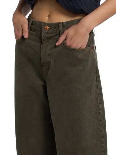 SLVRLAKE Women's Ella Barrel-Leg Jeans | Thumbnail 6