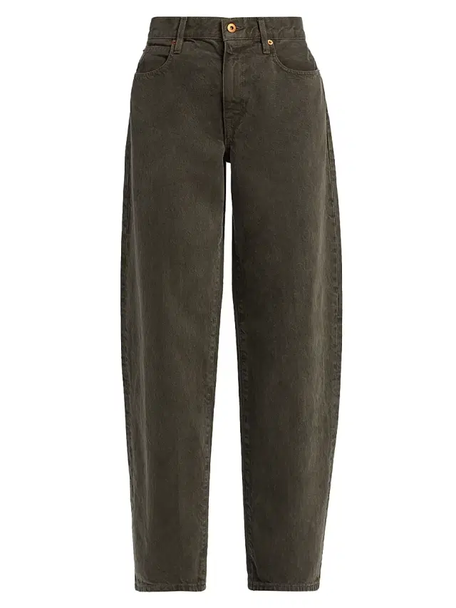 SLVRLAKE Women's Ella Barrel-Leg Jeans - Keystone Mountain