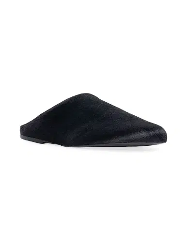 Black Suede Studio Women's Arie Pony Hair Slippers - Black Pony Hair - Size 7 | Thumbnail 2 Black Suede Studio Women's Arie Pony Hair Slippers - Black Pony Hair - Size 7 | Thumbnail 2