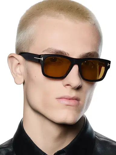 Tom Ford Men's Smith 55MM Rectangular Sunglasses | Thumbnail 6 Tom Ford Men's Smith 55MM Rectangular Sunglasses | Thumbnail 6
