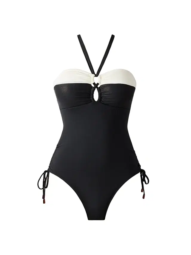 Women's Block Party Anya One-Piece Swimsuit - Black