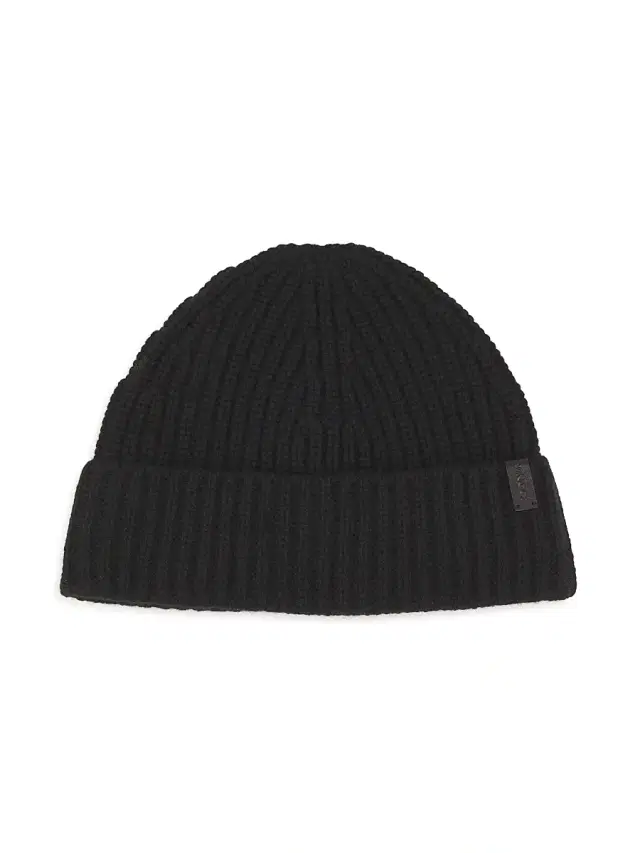 Vince Men's  Shaker Stitch Knit Beanie - Navy Blue