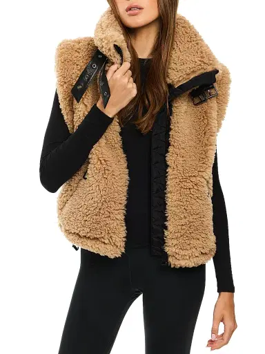 Sam. Women's Sherpa Zip-Front Vest | Thumbnail 2 Sam. Women's Sherpa Zip-Front Vest | Thumbnail 2