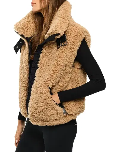 Sam. Women's Sherpa Zip-Front Vest | Thumbnail 4 Sam. Women's Sherpa Zip-Front Vest | Thumbnail 4