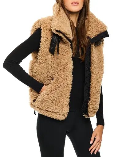 Sam. Women's Sherpa Zip-Front Vest | Thumbnail 6 Sam. Women's Sherpa Zip-Front Vest | Thumbnail 6