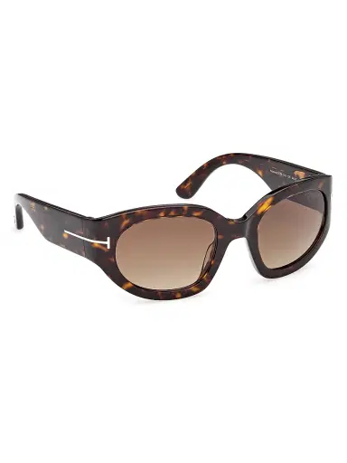 Tom Ford Women's Arizona 53MM Rectangular Sunglasses | Thumbnail 8 Tom Ford Women's Arizona 53MM Rectangular Sunglasses | Thumbnail 8