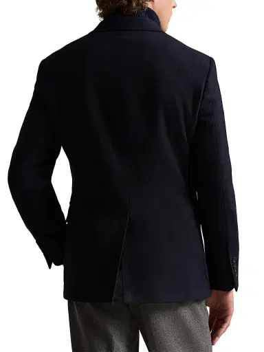 Polo Ralph Lauren Men's Cashmere Single-Breasted Blazer - Navy | Thumbnail 3