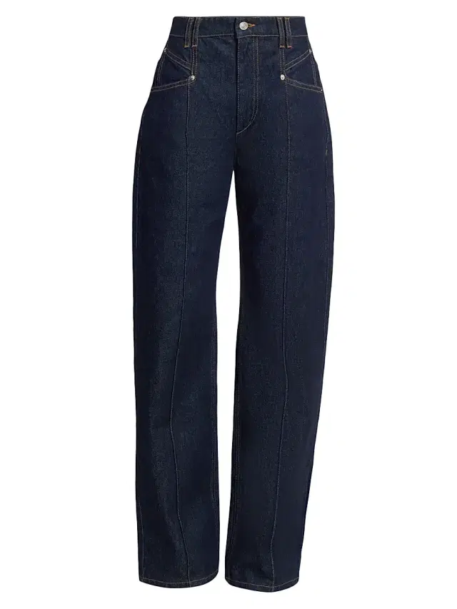 Isabel Marant Women's Drolane Dark Wash Jeans - Dark Midnight