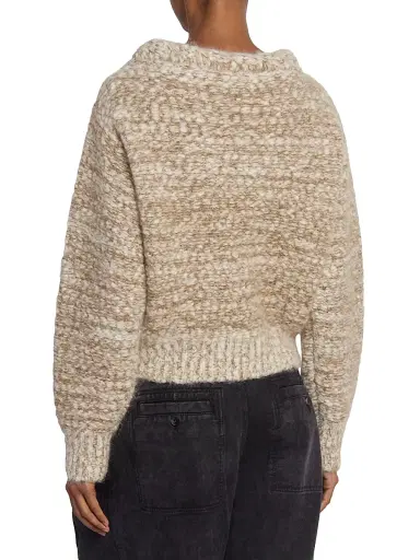 Isabel Marant Women's Dorota Alpaca-Blend Sweater | Thumbnail 5