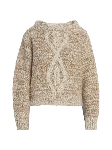 Isabel Marant Women's Dorota Alpaca-Blend Sweater | Thumbnail 1