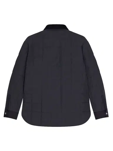 Givenchy Men's Couture Seam Quilted Overshirt Paris Patch - Navy | Thumbnail 2