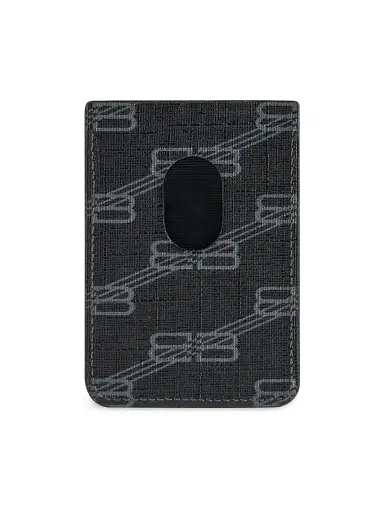 Balenciaga Men's BB Signature Magnet Card Holder | Thumbnail 2 Balenciaga Men's BB Signature Magnet Card Holder | Thumbnail 2
