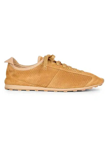 Jacquemus Men's Tennis Suede Low-Top Shoes - Camel - Size 12 | Thumbnail 1 Jacquemus Men's Tennis Suede Low-Top Shoes - Camel - Size 12 | Thumbnail 1
