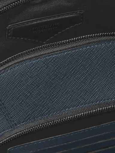 Montblanc Men's Sartorial Leather Sling Backpack - Blue | Thumbnail 7 Montblanc Men's Sartorial Leather Sling Backpack - Blue | Thumbnail 7