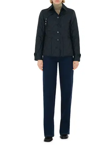Burberry Women's Fernleigh Quilted Thermoregulated Jacket - Midnight - Size XXS | Thumbnail 2 Burberry Women's Fernleigh Quilted Thermoregulated Jacket - Midnight - Size XXS | Thumbnail 2