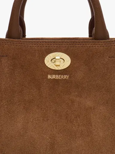 Burberry Women's Cotswolds Suede Tote Bag | Thumbnail 6 Burberry Women's Cotswolds Suede Tote Bag | Thumbnail 6
