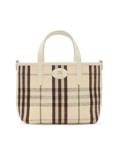 Burberry Women's Bloomsbury Mini Reversible Leather Tote Bag | Thumbnail 1 Burberry Women's Bloomsbury Mini Reversible Leather Tote Bag | Thumbnail 1