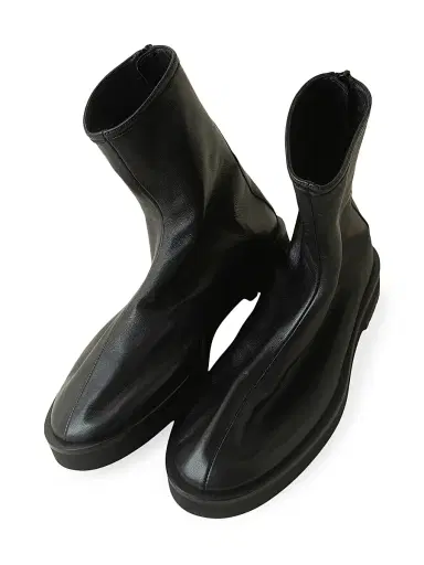 Dear Frances Women's Joss Leather Ankle Boots - Black | Thumbnail 2