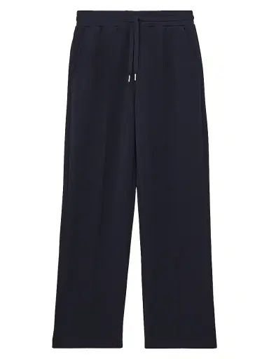 Reiss Women's Jemma Drawstring Joggers - Navy | Thumbnail 1