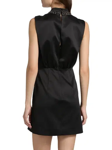 Saloni Women's Flora Satin Minidress | Thumbnail 5 Saloni Women's Flora Satin Minidress | Thumbnail 5