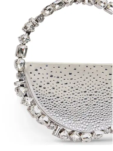 L'Alingi Women's Taliya Eternity Embellished Satin Clutch | Thumbnail 3