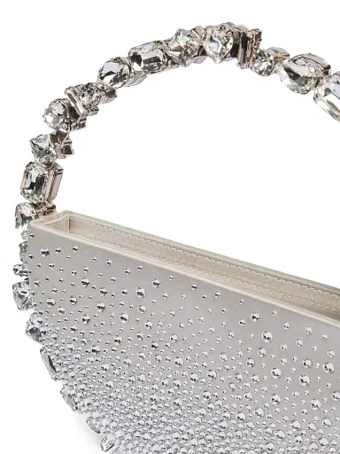 L'Alingi Women's Taliya Eternity Embellished Satin Clutch | Thumbnail 4