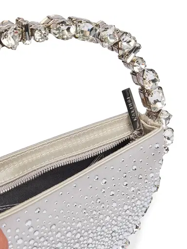L'Alingi Women's Taliya Eternity Embellished Satin Clutch | Thumbnail 5