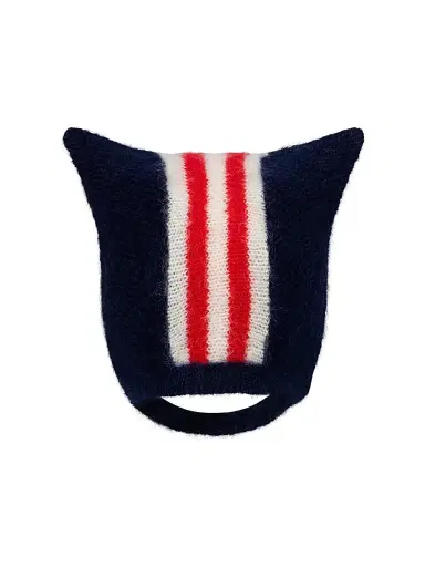 Charles Jeffrey Loverboy Men's Ears Striped Wool-Blend Bonnet | Thumbnail 3