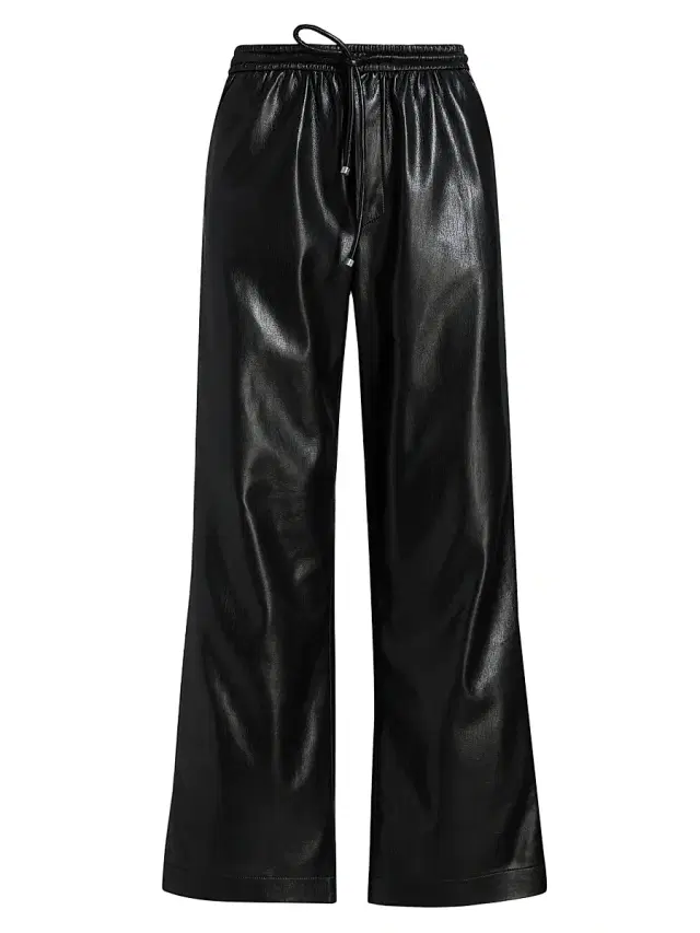 Women's  Wardrobe Calie Faux-Leather Pants - Black