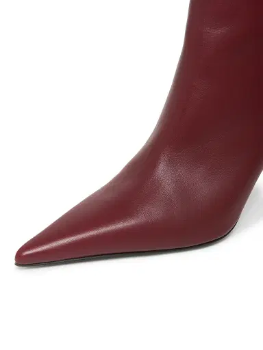 Amina Muaddi Women's Barbara Leather Ankle Boots | Thumbnail 5